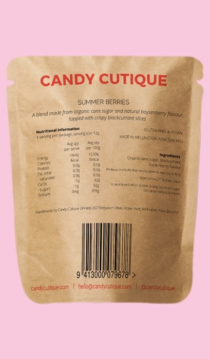 Summer Berries Candy Floss